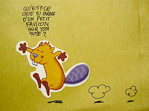 dessin de castor